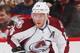 ST. PAUL, MN - APRIL 28: Paul Stastny #26 of the Colorado Avalanche skates with the puck against the Minnesota Wild during Game Six of the First Round of the 2014 Stanley Cup Playoffs on April 28, 2014 at the Xcel Energy Center in St. Paul, Minnesota. (Ph