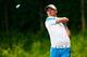 CROMWELL, CT - JUNE 19: Jonas Blixt of Sweden watches his tee shot on the 15th hole during the first round of the Travelers Championship golf tournament at the TPC River Highlands on June 19, 2014 in Cromwell, Connecticut. (Photo by Jared Wickerham/Gett