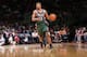 WASHINGTON, DC - APRIL 12: Ramon Sessions #13 of the Milwaukee Bucks moves the ball up-court against the Washington Wizards at the Verizon Center on April 12, 2014 in Washington, DC. NOTE TO USER: User expressly acknowledges and agrees that, by downloadin