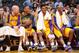 LOS ANGELES, CA - MARCH 25: The Los Angeles Lakers bench look on during a game against the New York Knicks at Staples Center on March 25, 2014 in Los Angeles, California. NOTE TO USER: User expressly acknowledges and agrees that, by downloading and/or usi