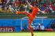 FORTALEZA, BRAZIL - JUNE 29: Robin van Persie of the Netherlands controls the ball during the 2014 FIFA World Cup Brazil Round of 16 match between Netherlands and Mexico at Castelao on June 29, 2014 in Fortaleza, Brazil. (Photo by Michael Steele/Getty Im