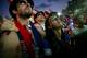 RIO DE JANEIRO, BRAZIL - JULY 01: U.S. fans watch the first half of their match against Belgium at FIFA Fan Fest on Copacabana Beach during the 2014 FIFA World Cup on July 1, 2014 in Rio de Janeiro, Brazil. The U.S. went on to lose the match in extra tim