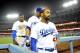 Players like Yasiel Puig (left), Andre Ethier (center) and Matt Kemp (right), among others, are crowding the Dodgers' outfield.