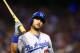 Ethier's inability to hit left-handed pitching is a provocative concern.