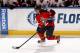 SUNRISE, FL - APRIL 7: Peter Mueller #88 of the Florida Panthers skates with the puck against the Ottawa Senators at the BB&T Center on April 7, 2013 in Sunrise, Florida. (Photo by Eliot J. Schechter/NHLI via Getty Images)