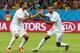 SALVADOR, BRAZIL - JULY 01: Julian Green of the United States (R) celebrates scoring his team's first goal in extra time with Chris Wondolowski during the 2014 FIFA World Cup Brazil Round of 16 match between Belgium and the United States at Arena Fonte No