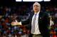 BUFFALO, NY - MARCH 22: Head coach Jim Boeheim of the Syracuse Orange reacts during the third round of the 2014 NCAA Men's Basketball Tournament against the Dayton Flyers at the First Niagara Center on March 22, 2014 in Buffalo, New York. (Photo by Jare