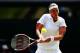 LONDON, ENGLAND - JULY 03: Petra Kvitova of Czech Republic plays a backhand return during her Ladies' Singles semi-final match against Lucie Safarova of Czech Republic on day ten of the Wimbledon Lawn Tennis Championships at the All England Lawn Tennis a