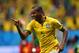 BRASILIA, BRAZIL - JUNE 23: Fernandinho of Brazil celebrates scoring his team's fourth goal during the 2014 FIFA World Cup Brazil Group A match between Cameroon and Brazil at Estadio Nacional on June 23, 2014 in Brasilia, Brazil. (Photo by Buda Mendes/G
