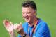 RIO DE JANEIRO, BRAZIL - JULY 02: Head coach Louis van Gaal of the Netherlands laughs during the Netherlands training session at the 2014 FIFA World Cup Brazil held at the Estadio Jose Bastos Padilha Gavea on July 2, 2014 in Rio de Janeiro, Brazil. (Pho