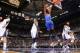SACRAMENTO, CA - MARCH 26: Carmelo Anthony #7 of the New York Knicks dunks against the Sacramento Kings on March 26, 2014 at Sleep Train Arena in Sacramento, California. NOTE TO USER: User expressly acknowledges and agrees that, by downloading and or usin