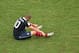 RIO DE JANEIRO, BRAZIL - JULY 04: Karim Benzema of France reacts after being defeated by Germany 1-0 during the 2014 FIFA World Cup Brazil Quarter Final match between France and Germany at Maracana on July 4, 2014 in Rio de Janeiro, Brazil. (Photo by Poo