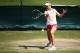 LONDON, ENGLAND - JULY 04: Eugenie Bouchard of Canada during a practice session on day eleven of the Wimbledon Lawn Tennis Championships at the All England Lawn Tennis and Croquet Club on July 4, 2014 in London, England. (Photo by Dan Kitwood/Getty Imag