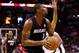 SAN ANTONIO, TX - JUNE 15: Chris Bosh #1 of the Miami Heat looks to shoot against the San Antonio Spurs during Game Five of the 2014 NBA Finals at the AT&T Center on June 15, 2014 in San Antonio, Texas. NOTE TO USER: User expressly acknowledges and agrees