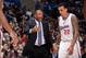 LOS ANGELES, CA - FEBRUARY 26: Head coach Doc Rivers of the Los Angeles Clippers directs Matt Barnes #22 during their game against the Houston Rockets at Staples Center on February 26, 2014 in Los Angeles, California. NOTE TO USER: User expressly acknowle