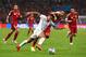 RIO DE JANEIRO, BRAZIL - JUNE 18: Alexis Sanchez of Chile controls the ball against Sergio Ramos of Spain during the 2014 FIFA World Cup Brazil Group B match between Spain and Chile at Maracana on June 18, 2014 in Rio de Janeiro, Brazil. (Photo by David