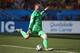 SAO PAULO, BRAZIL - JUNE 23: Goalkeeper, Jasper Cillessen of the Netherlands in action during the 2014 FIFA World Cup Brazil Group B match between the Netherlands and Chile at Arena de Sao Paulo on June 23, 2014 in Sao Paulo, Brazil. (Photo by Dean Mouh