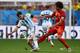 BRASILIA, DF - JULY 05: Lionel Messi of Argentina is challenged by Axel Witsel of Belgium during the 2014 FIFA World Cup Brazil Quarter Final match between Argentina and Belgium at Estadio Nacional on July 5, 2014 in Brasilia, Brazil. (Photo by Matthias