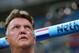 SALVADOR, BRAZIL - JULY 05: Head coach Louis van Gaal of the Netherlands looks on during the 2014 FIFA World Cup Brazil Quarter Final match between the Netherlands and Costa Rica at Arena Fonte Nova on July 5, 2014 in Salvador, Brazil. (Photo by Dean Mo