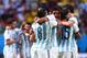 BRASILIA, DF - JULY 05: Argentina celebrate defeating Belgium 1-0 during the 2014 FIFA World Cup Brazil Quarter Final match between Argentina and Belgium at Estadio Nacional on July 5, 2014 in Brasilia, Brazil. (Photo by Matthias Hangst/Getty Images)