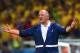 FORTALEZA, BRAZIL - JULY 04: Head coach Luiz Felipe Scolari of Brazil reacts during the 2014 FIFA World Cup Brazil Quarter Final match between Brazil and Colombia at Castelao on July 4, 2014 in Fortaleza, Brazil. (Photo by Laurence Griffiths/Getty Image