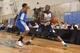 ORLANDO, FL - JULY 6: Mario Little #23 of the Oklahoma City Thunder handles the ball against the Philadelphia 76ers on July 6, 2014 at Amway Center in Orlando, Florida. NOTE TO USER: User expressly acknowledges and agrees that, by downloading and or usin