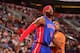 PHOENIX, AZ - MARCH 21: Josh Smith #6 of the Detroit Pistons during a game against the Phoenix Suns on March 21, 2014 at U.S. Airways Center in Phoenix, Arizona. NOTE TO USER: User expressly acknowledges and agrees that, by downloading and or using this p