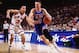 The late Drazen Petrovic (right) was one of LeGarie's first international clients.