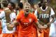 SALVADOR, BRAZIL - JULY 05: Dirk Kuyt of the Netherlands celebrates after defeating Costa Rica in a penalty shootout during the 2014 FIFA World Cup Brazil Quarter Final match between the Netherlands and Costa Rica at Arena Fonte Nova on July 5, 2014 in Sa