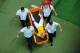 FORTALEZA, BRAZIL - JULY 04: Neymar of Brazil is stretchered off the pitch after a challenge during the 2014 FIFA World Cup Brazil Quarter Final match between Brazil and Colombia at Castelao on July 4, 2014 in Fortaleza, Brazil. (Photo by Pool/Getty Ima