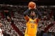 MIAMI, FL - MAY 30: Roy Hibbert #55 of the Indiana Pacers shoots against the Miami Heat in Game Six of the Eastern Conference Finals during the 2014 NBA Playoffs on May 30, 2014 in Miami, Fl. NOTE TO USER: User expressly acknowledges and agrees that, by d