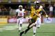 ARLINGTON, TX - JANUARY 03: Quarterback Maty Mauk #7 of the Missouri Tigers runs the ball against the Oklahoma State Cowboys in the second quarter during the AT&T Cotton Bowl on January 3, 2014 in Arlington, Texas. (Photo by Ronald Martinez/Getty Images
