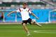 BELO HORIZONTE, BRAZIL - JULY 07: Thomas Mueller of Germany controls the ball during the German national team training at Estadio Mineirao on July 7, 2014 in Belo Horizonte, Brazil. (Photo by Martin Rose/Getty Images)