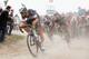 ROUBAIX, FRANCE - APRIL 13: Tom Boonen of Belgium and Omega Pharma-QuickStep in action during the 112th edition of the Paris - Roubaix cycle race from Compiegne to Roubaix on April 13, 2014 in Roubaix, France. This year's 257km race includes 28 secteurs