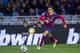 SAN SEBASTIAN, SPAIN - FEBRUARY 12: Alexis Sanchez of FC Barcelona controls the ball during the Copa del Rey Semi-Final first leg match betweenReal Sociedad and Barcelona at Estadio Anoeta on February 12, 2014 in San Sebastian, Spain. (Photo by Juan Ma