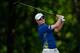 CROMWELL, CT - JUNE 20: Zach Johnson of the United States hits his tee shot onthe 12th hole during the second round of the Travelers Championship golf tournament at the TPC River Highlands on June 20, 2014 in Cromwell, Connecticut. (Photo by Jeff Haynes/