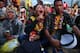 RIO DE JANEIRO, BRAZIL - JULY 08: Brazil fans are devastated while watching the first half on Copacabana Beach during the 2014 FIFA World Cup semi-final match between Brazil and Germany on July 8, 2014 in Rio de Janeiro, Brazil. The winner advances to th