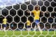 BELO HORIZONTE, BRAZIL - JULY 08: David Luiz of Brazil reacts after Germany's third goal by Toni Kroos (not pictured) during the 2014 FIFA World Cup Brazil Semi Final match between Brazil and Germany at Estadio Mineirao on July 8, 2014 in Belo Horizonte,