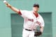 BOSTON, MA - JUNE 14: Jake Peavy #44 of the Boston Red Sox throws in the first inning against the Cleveland Indians at Fenway Park on June 14, 2014 in Boston, Massachusetts. (Photo by Jim Rogash/Getty Images)