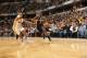 INDIANAPOLIS - MARCH 2: Marvin Williams #2 of the Utah Jazz drives against the Indiana Pacers at Bankers Life Fieldhouse on March 2, 2014 in Indianapolis, Indiana. NOTE TO USER: User expressly acknowledges and agrees that, by downloading and or using thi