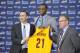 Blatt, Andrew Wiggins and Griffin are all new to Cleveland. None were around when James was last in town.