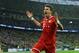 May 25, 2013; London, UNITED KINGDOM; Bayern Munich player Mario Mandzukic (9) celebrates after scoring a goal against Borussia Dortmund during the Champions League final at Wembley Stadium. Mandatory Credit: Tim Groothuis/Witters Sport via USA TODAY Spor
