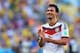 RIO DE JANEIRO, BRAZIL - JULY 04: Mats Hummels of Germany acknowledges the fans after defeating France 1-0 in the 2014 FIFA World Cup Brazil Quarter Final match between France and Germany at Maracana on July 4, 2014 in Rio de Janeiro, Brazil. (Photo by
