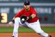 BOSTON, MA - MAY 16: Will Middlebrooks #16 of the Boston Red Sox attempts to grab a ground ball in the first inning against the Detroit Tigers during the game at Fenway Park on May 16, 2014 in Boston, Massachusetts. (Photo by Jared Wickerham/Getty Images