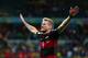 BELO HORIZONTE, BRAZIL - JULY 08: Andre Schuerrle of Germany celebrates scoring his team's seventh goal and his second of the game during the 2014 FIFA World Cup Brazil Semi Final match between Brazil and Germany at Estadio Mineirao on July 8, 2014 in Bel