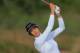 SOUTHPORT, ENGLAND - JULY 10: Michelle Wie of the United States hits her 2nd shot on the 3rd hole during the first round of the Ricoh Women's British Open at Royal Birkdale on July 10, 2014 in Southport, England. (Photo by David Cannon/Getty Images)