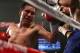 LAS VEGAS, NV - SEPTEMBER 15: (L-R) Francisco Vargas lands a left to the head of Victor Sanchez during their junior lightweight fight at MGM Grand Garden Arena on September 15, 2012 in Las Vegas, Nevada. (Photo by Josh Hedges/Getty Images)