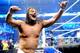 Bo Dallas takes a victory lap.