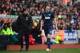 STOKE ON TRENT, ENGLAND - FEBRUARY 01: Jonny Evans of Manchester United leaves the field with an injury during the Barclays Premier League match between Stoke City and Manchester United at Britannia Stadium on February 1, 2014 in Stoke on Trent, England.