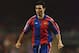 Bulgarian striker Hristo Stoichkov playing for the Spanish club FC Barcelona, late 1990s. (Photo by Mike Hewitt/Getty Images)